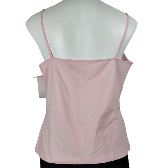 Together Womens XL Pink Lace Trim Cami Top With Sequins - Picture 2 of 7